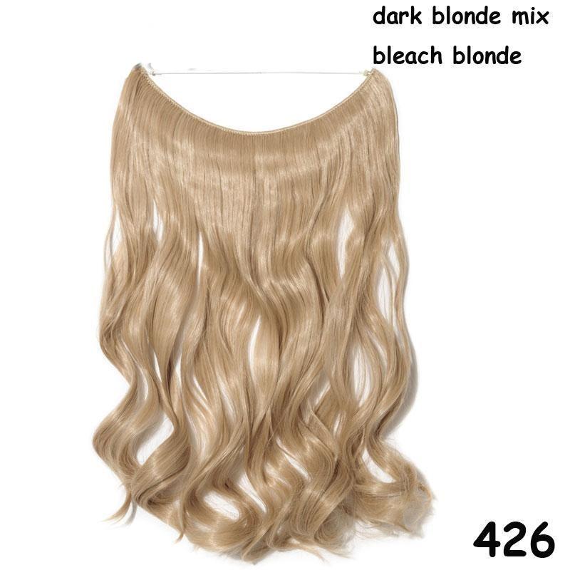 Mega Cabello Invisible - Extensión de Cabello Rizado