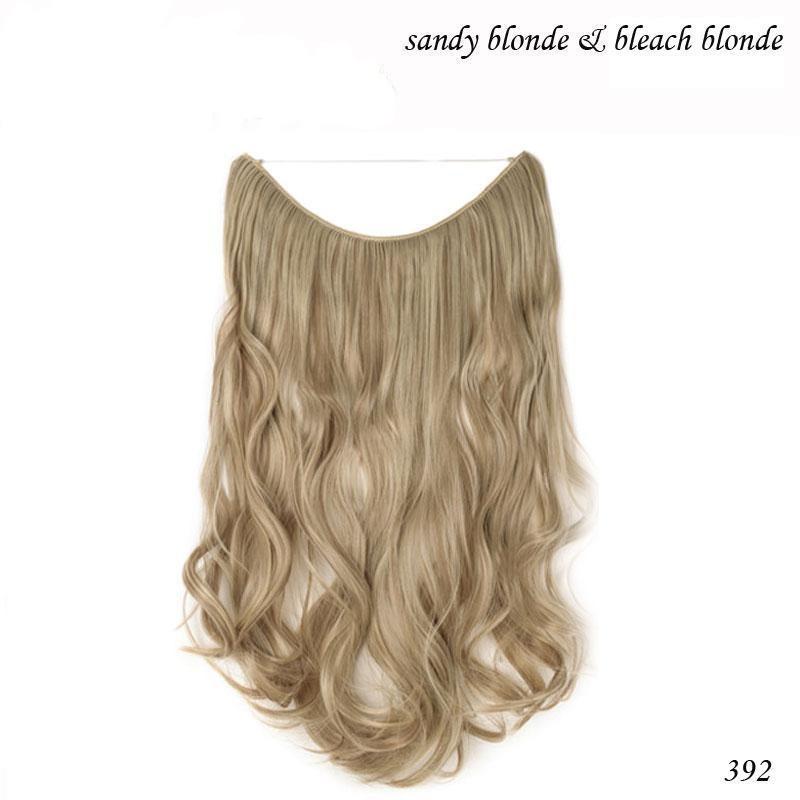 Mega Cabello Invisible - Extensión de Cabello Rizado