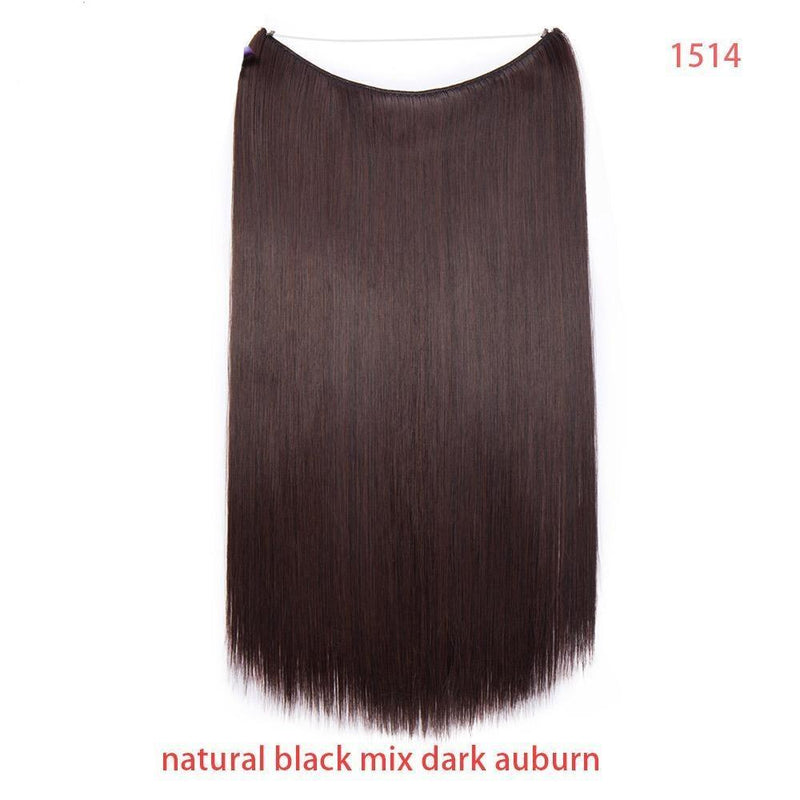 Mega Cabello Invisible - Extensión de Cabello Rizado
