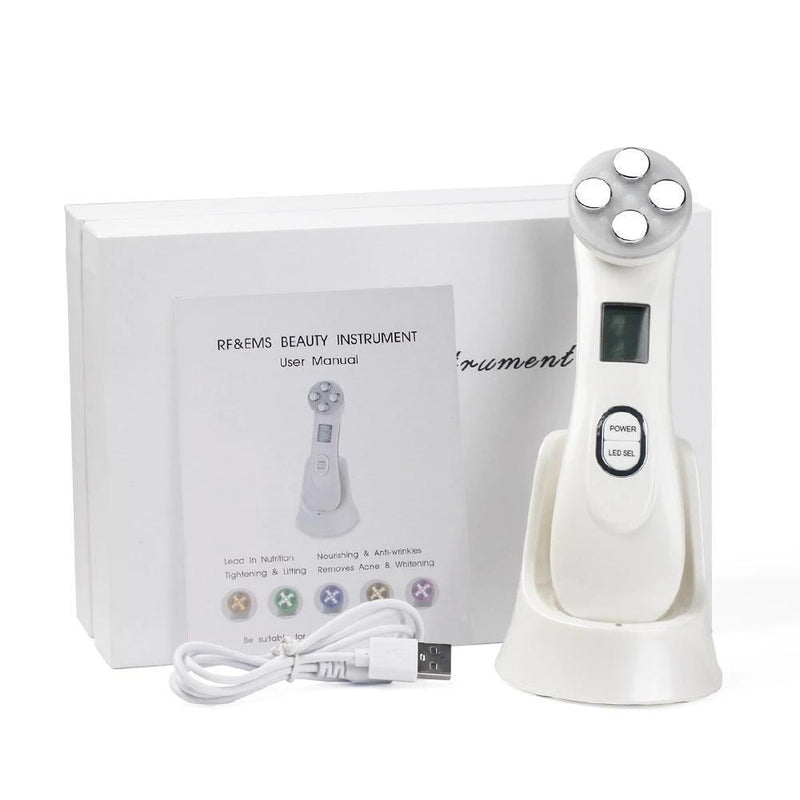 Dispositivo de tratamiento de fototerapia facial LED - 5 en 1